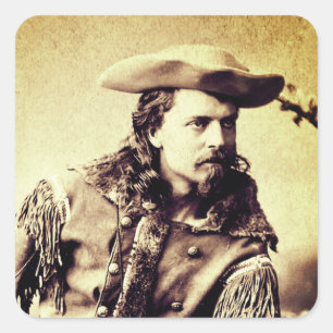Buffalo Bill Square Sticker