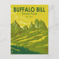 Buffalo Bill State Park Wyoming Vintage
