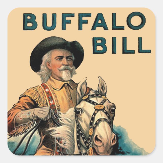 Buffalo Bill Stickers (Front)