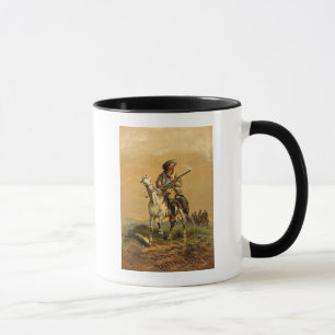 Buffalo Bill "The Scout" Vintage Advertisement Mug
