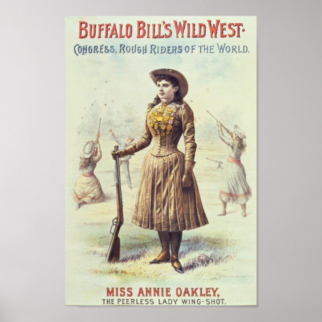 Buffalo Bill Wild West Annie Oakley Poster (Front)