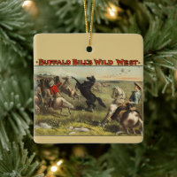 Buffalo Bill Wild West Cowboy Horse Poster