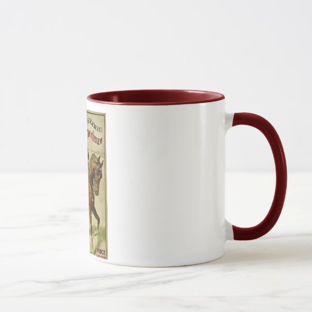 Buffalo Bill Wild West Daily Shows Mug (Right)