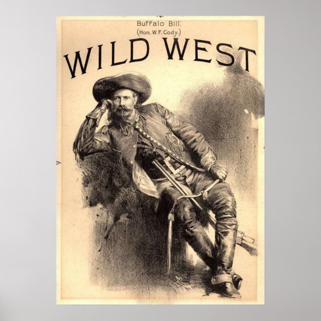 Buffalo Bill Wild West Poster (Front)