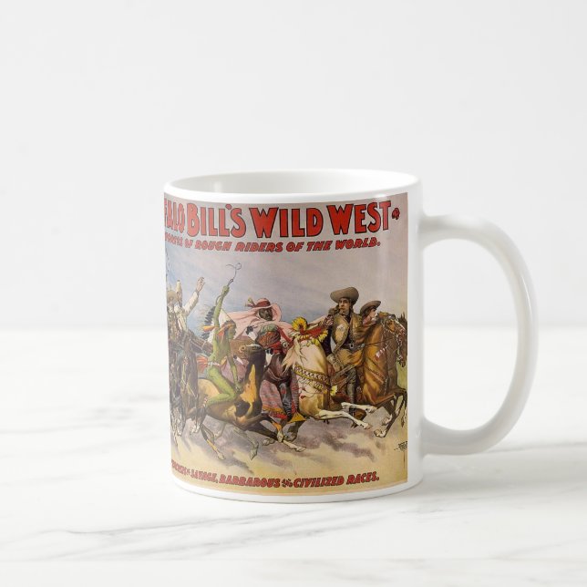Buffalo Bill Wild West Show Coffee Mug (Right)