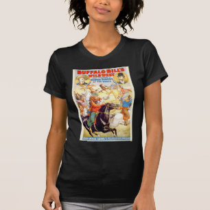 Buffalo Bill Wild West Show Poster Apparel, Gifts T-Shirt