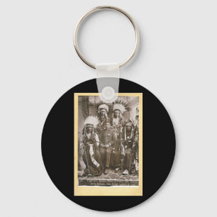 Buffalo Bill's Indians 1890 Key Ring