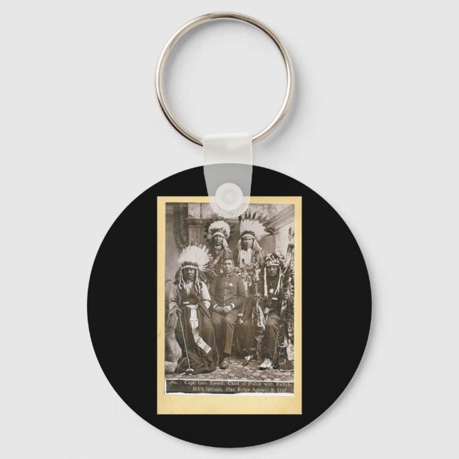 Buffalo Bill's Indians 1890 Key Ring (Front)