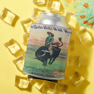 Buffalo Bills Wild West 1889 Can Cooler