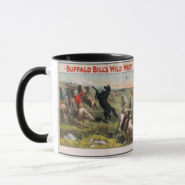 Buffalo Bills Wild West 1889 Mug (Left)