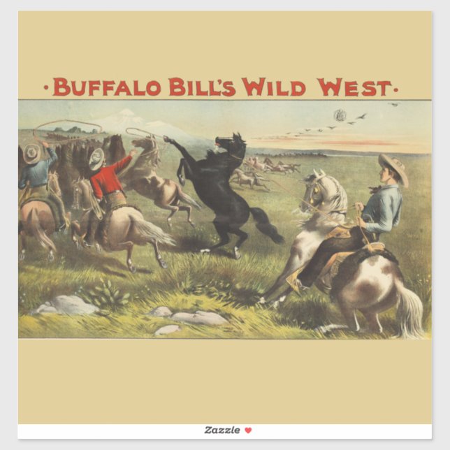 Buffalo Bill's Wild West Horses (Sheet)