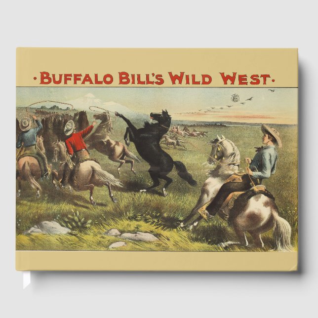 Buffalo Bill's Wild West Horses Guest Book (Front)