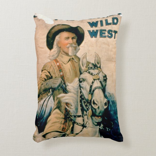 'Buffalo Bill's Wild West', Sells Floto Circus (co Decorative Cushion (Front(Vertical))