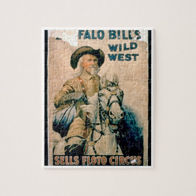 'Buffalo Bill's Wild West', Sells Floto Circus (co Jigsaw Puzzle (Vertical)