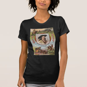 Buffalo Bill's Wild West Show 1893 Vintage Ad T-Shirt