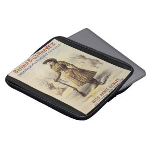 Buffalo Bill's Wild West Show with Annie Oakley Laptop Sleeve