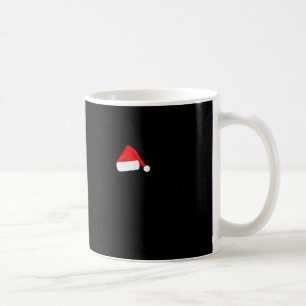 Buffalo Bison Christmas_ Buffalo In Santa Hat  Coffee Mug