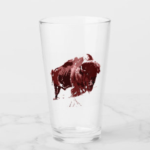 Buffalo - Bison Glass