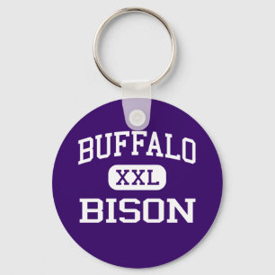Buffalo - Bison - High School - Buffalo Minnesota Key Ring