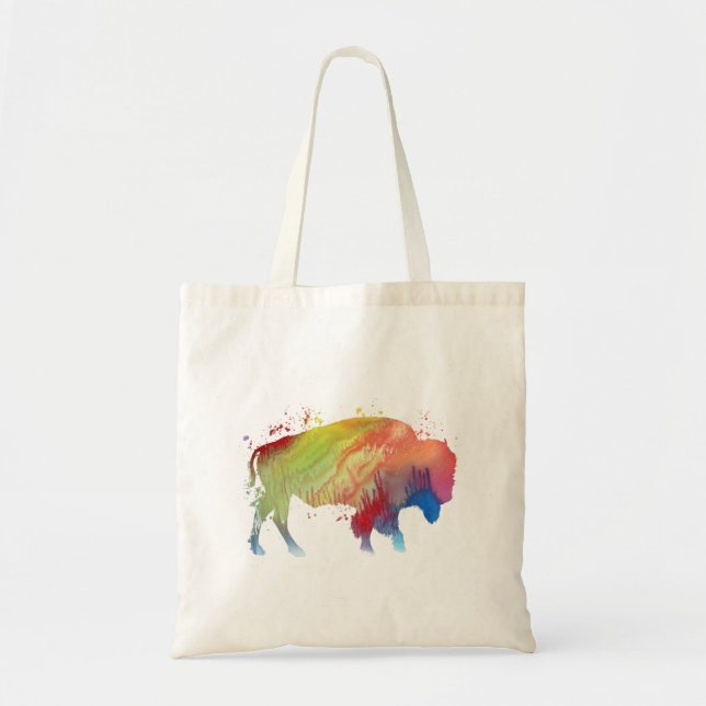Buffalo / Bison Tote Bag (Front)