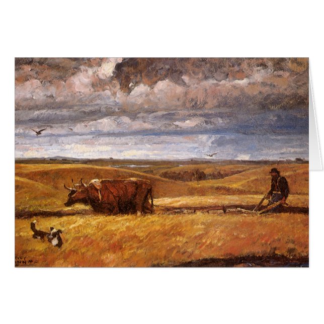 Buffalo Bones Ploughed Under by Harvey Thomas Dunn (Front Horizontal)