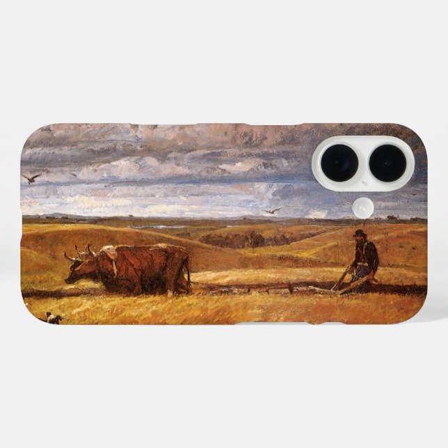 Buffalo Bones Ploughed Under by Harvey Thomas Dunn Case-Mate iPhone Case (Back (Horizontal))
