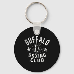 Buffalo Boxing Club - Vintage Distressed Boxer  Key Ring