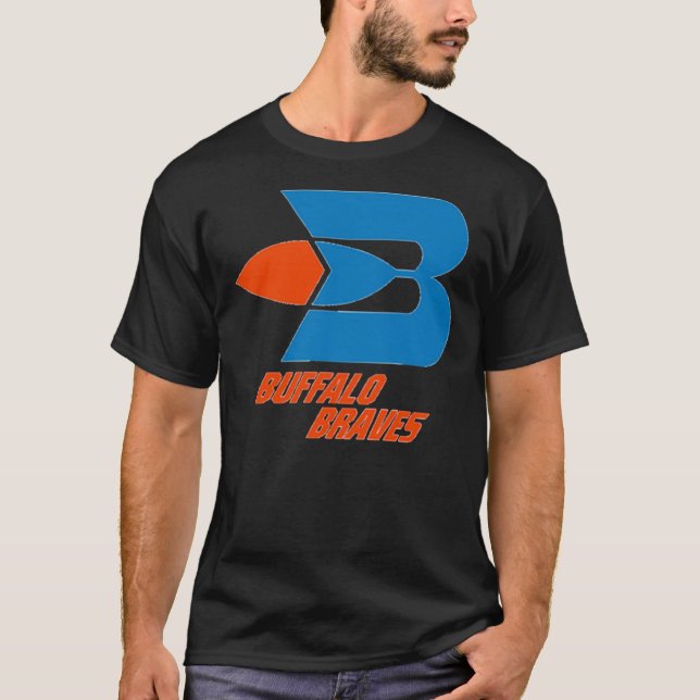 Buffalo Braves Basketball Classic T-Shirt (Front)