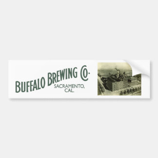 Buffalo Brewing Company, Sacramento, CA Bumper Sticker