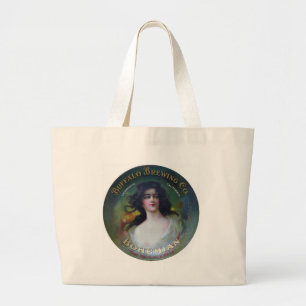 Buffalo Brewing Company, Sacramento, CA Large Tote Bag