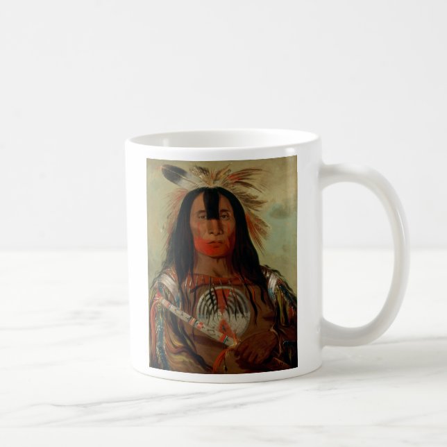Buffalo Bull's Back Fat Head Chief Blood Tribe Coffee Mug (Right)