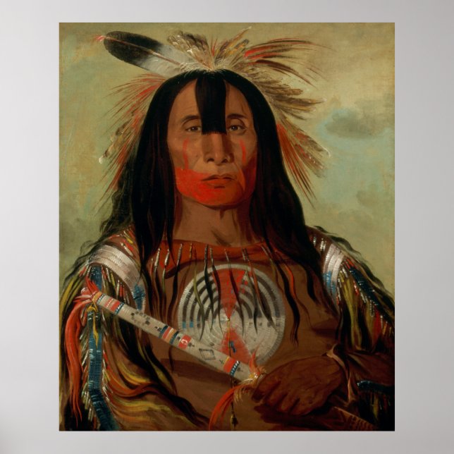 Buffalo Bull's Back Fat Head Chief Blood Tribe Poster (Front)