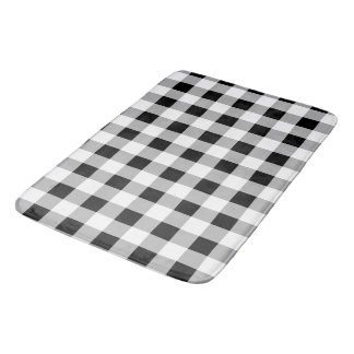 Buffalo Check Bath Mat
