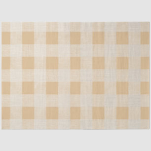 Buffalo Check Nuetral Decoupage Sheet