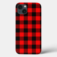 Buffalo Check Red and Black Lumberjack Plaid Decor