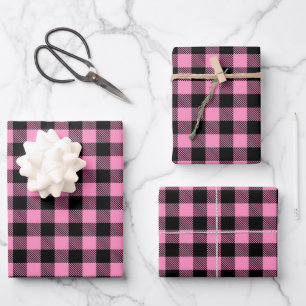 Buffalo Check Wrapping Paper Sheets