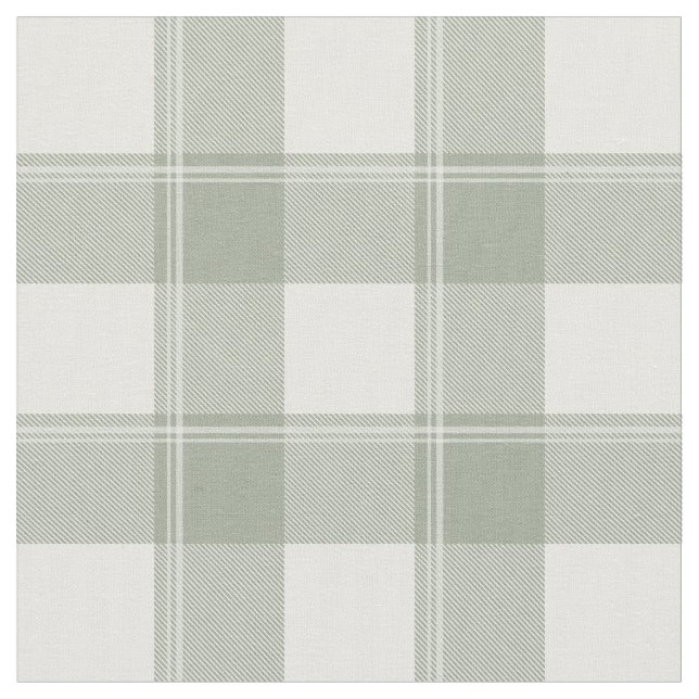 Buffalo Chequered Plaid Fabric (Close Up)