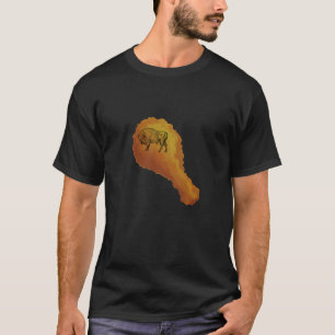 Buffalo Chicken Hot Spicy Wings Foodie T-Shirt
