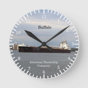 Buffalo clock