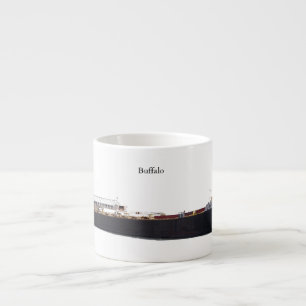 Buffalo cutout espresso mug