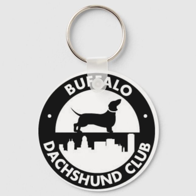 Buffalo Dachshund Club keychain (Front)