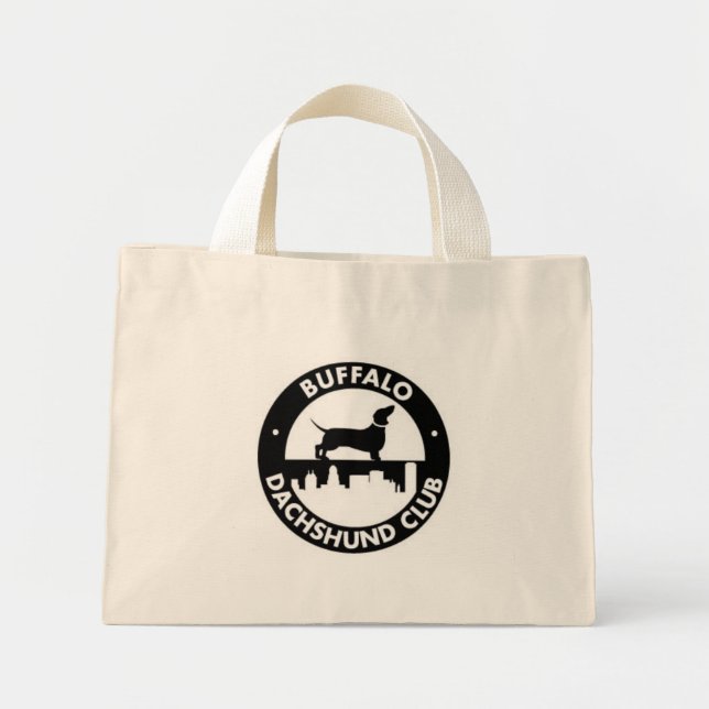 Buffalo Dachshund Club tote bag (Front)