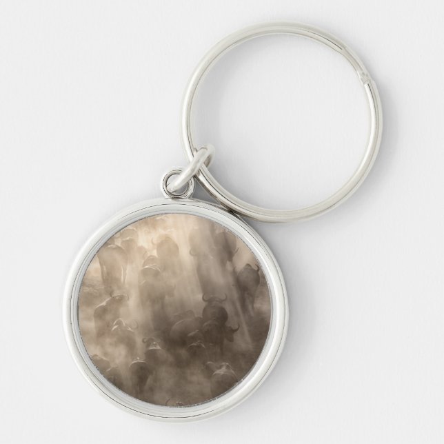 Buffalo Dust Key Ring (Front)