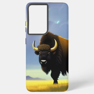 Buffalo Fields iPhone 13 Pro Slim Fit Case, Glossy Samsung Galaxy Case