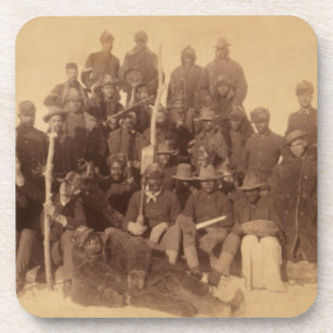 Buffalo Fighters of the US Black Cavalry Coaster