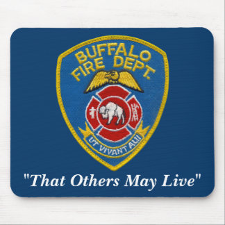 Buffalo Fire Mousepad