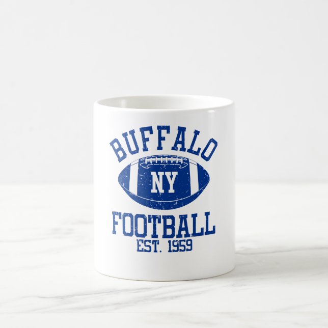 Buffalo Football Fan Gift Present Idea Coffee Mug (Center)