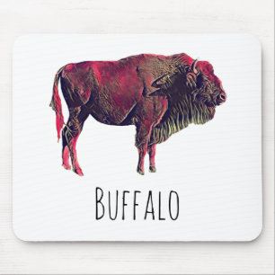 Buffalo Gift Mouse Mat