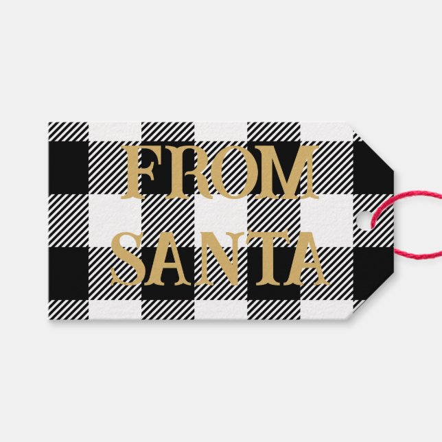 Buffalo Gift Tags (Front (Horizontal))