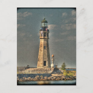 Buffalo Harbour Lighthouse Postcard